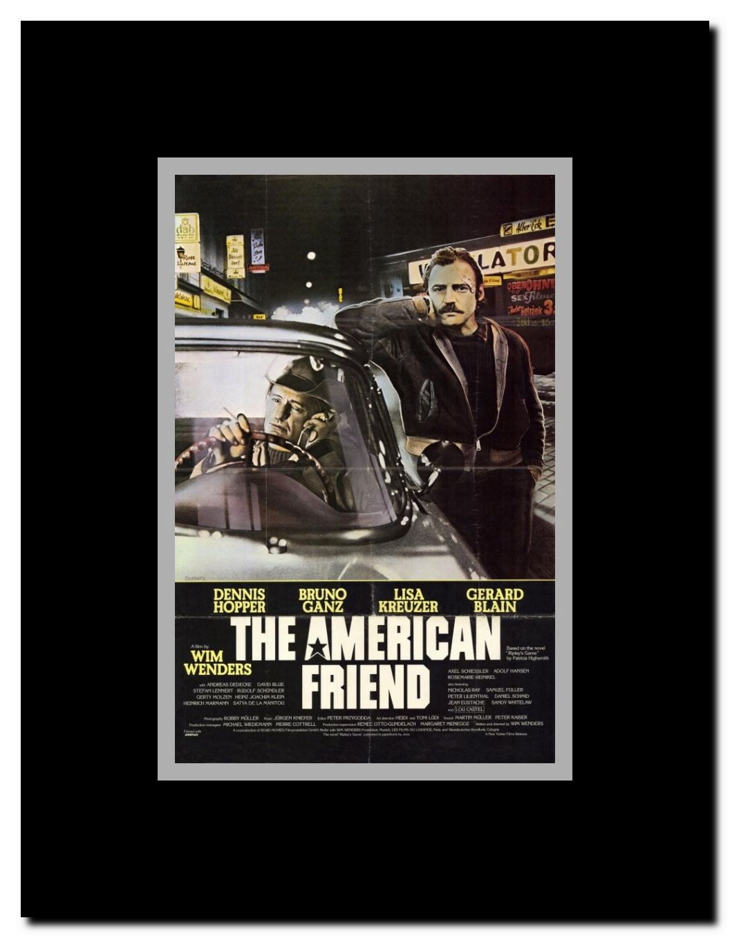 The American Friend Framed Movie Poster