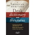 thumbnail image 1 of Pre-Owned The American Heritage Desk Dictionary And Thesaurus, 9780618592616, 061859261X, Hardcover,, 1 of 1