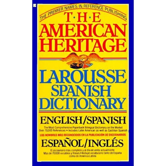 Pre-Owned The American Heritage Larousse Spanish Dictionary (Mass Market Paperback) 0425103978 9780425103975