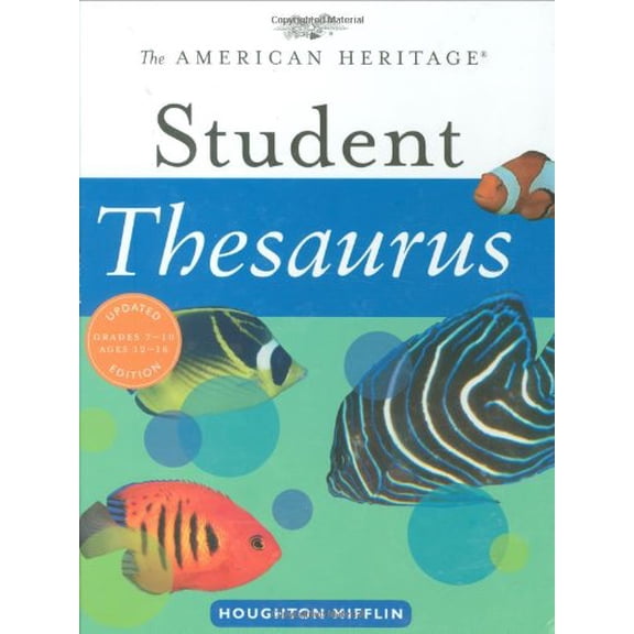 Pre-Owned The American Heritage Student Thesaurus (Hardcover) 9780618701704