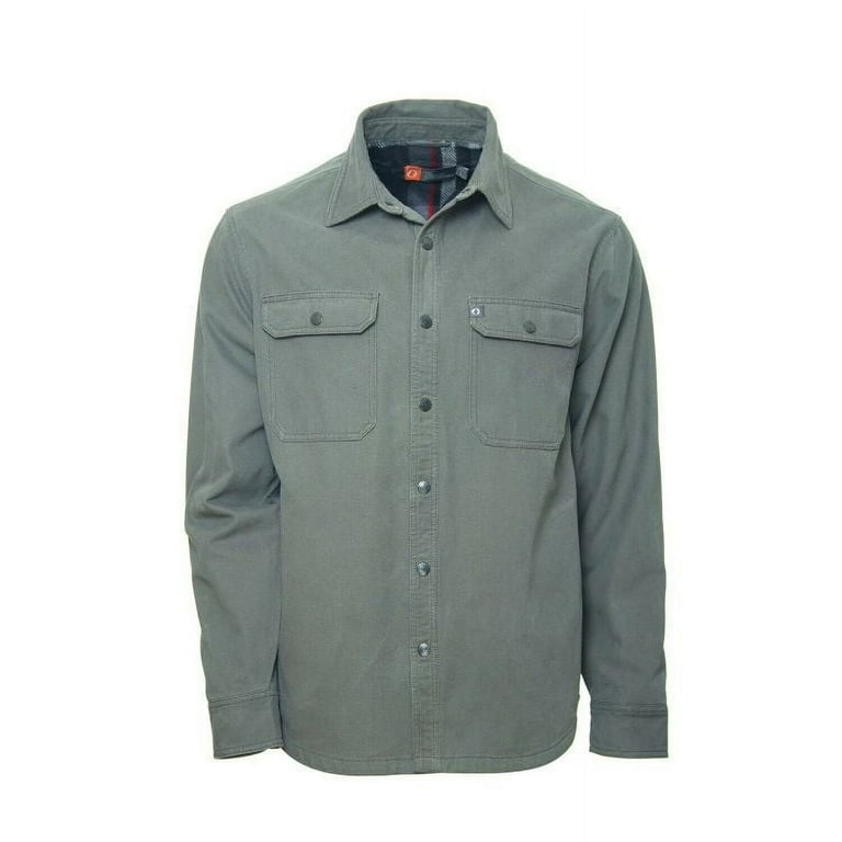 American outdoorsman canvas shirt jacket best sale