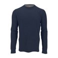 thumbnail image 1 of The American Outdoorsman Long-Sleeve Crewneck For Men (XL, Indigo-Heather), 1 of 3