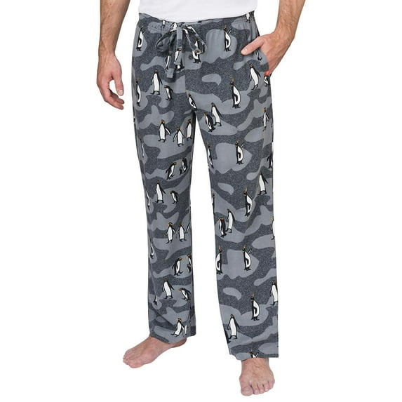 The American Outdoorsman Men's Cozy Fleece Lounge Pants (Large, Grey)