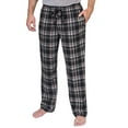 thumbnail image 1 of The American Outdoorsman Men's Cozy Fleece Lounge Pants (XL, Black Grey), 1 of 2