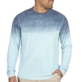 thumbnail image 1 of The American Outdoorsman Men's Lightweight UPF 50+ UV Sun Protection Outdoor Long Sleeve Quick Dry Graphic Shirt (Amphibious Blue, Large), 1 of 8