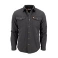 thumbnail image 1 of The American Outdoorsman Sherpa Lined Twill Jacket - Men's Winter Jacket with Corduroy Collared Snap Closure (Phantom, Large), 1 of 2