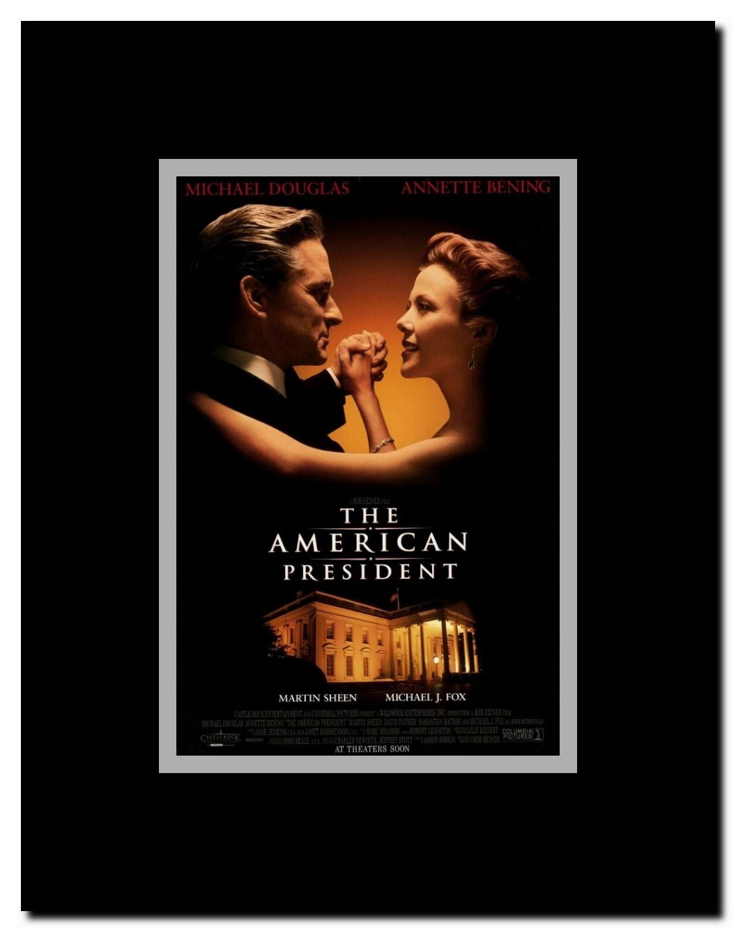 The American President Framed Movie Poster
