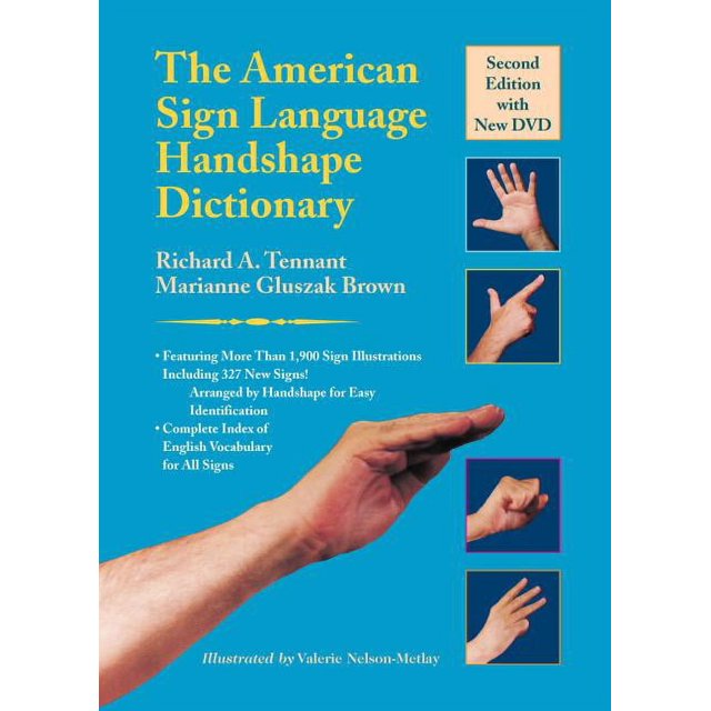 The American Sign Language Handshape Dictionary (Mixed media product