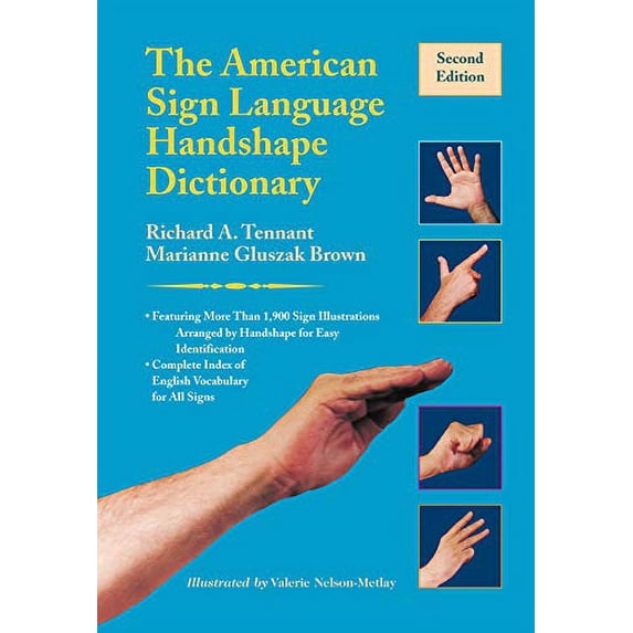Pre-Owned The American Sign Language Handshape Dictionary, 9781944838782, 1944838783, Paperback, Second edition
