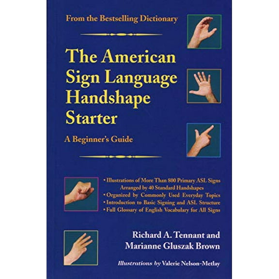 Pre-Owned The American Sign Language Handshape Starter: A Beginner's Guide (Paperback) 1563681307 9781563681301