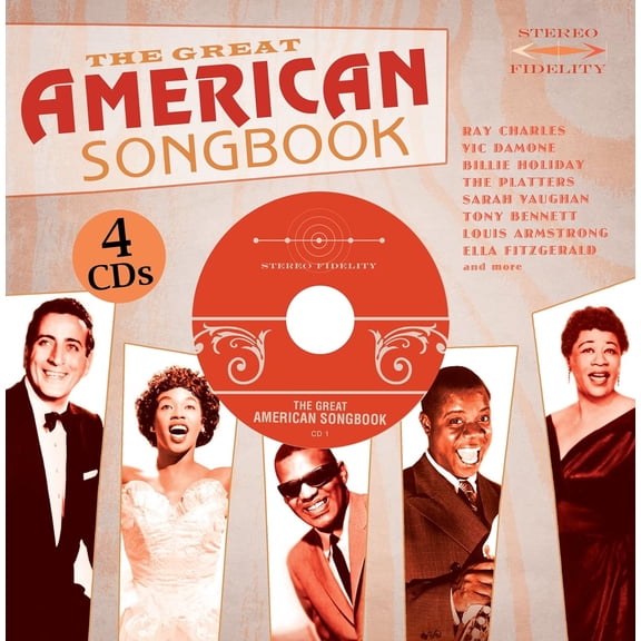 The American Song Book Set Great American Music from Ray Charles, 4 Discs