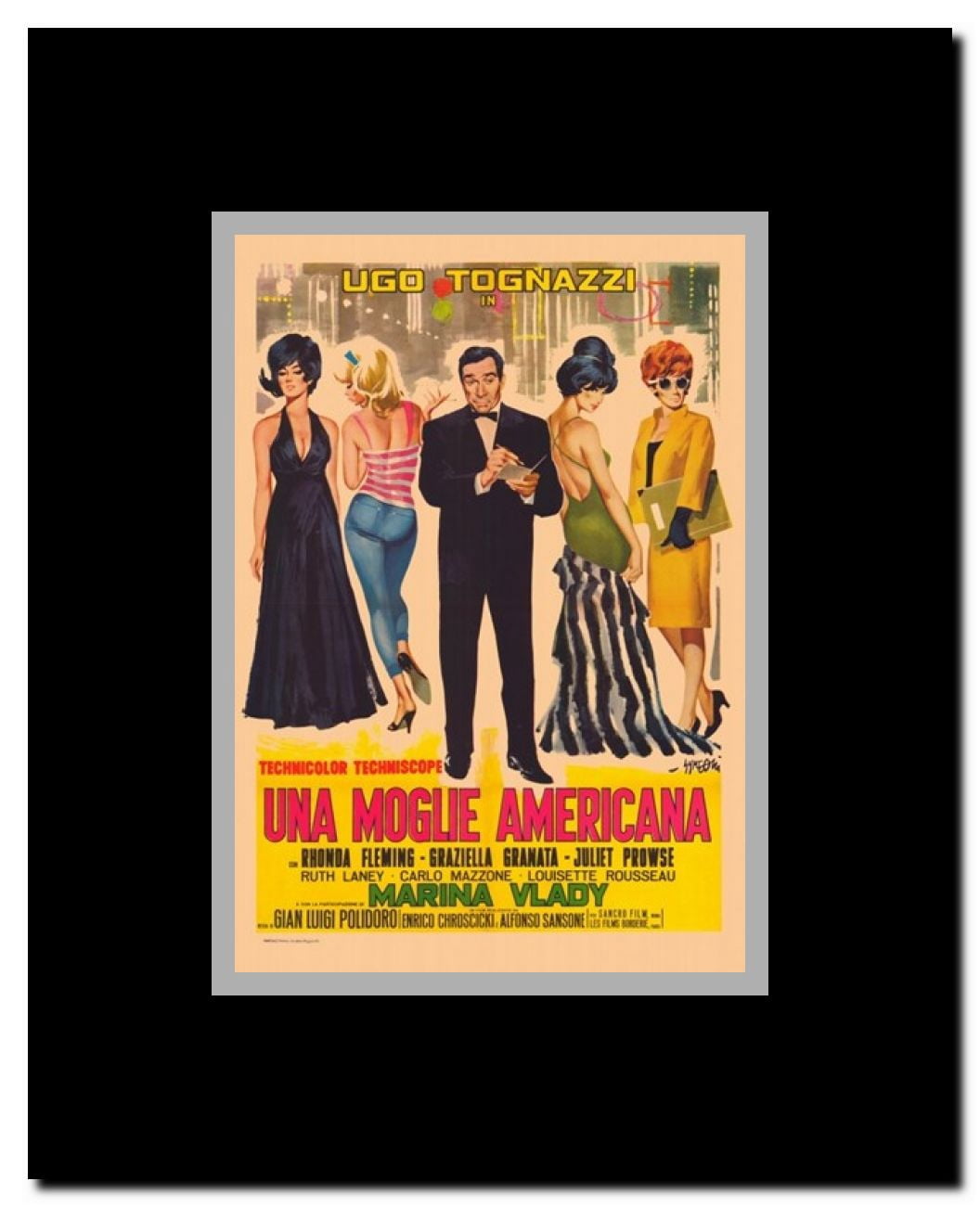 The American Wife Framed Movie Poster