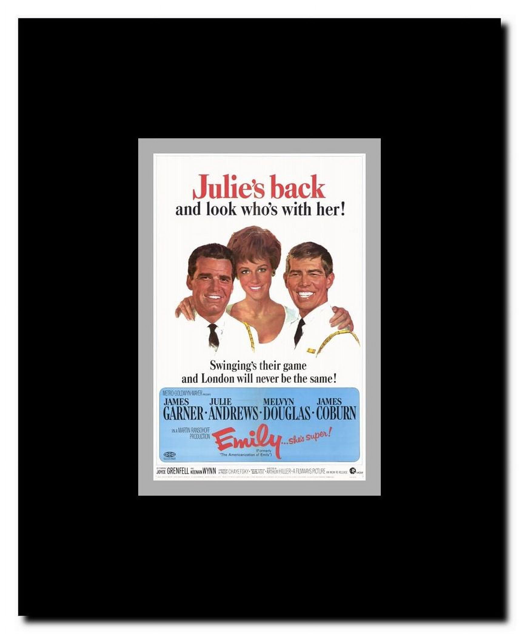 The Americanization of Emily Framed Movie Poster