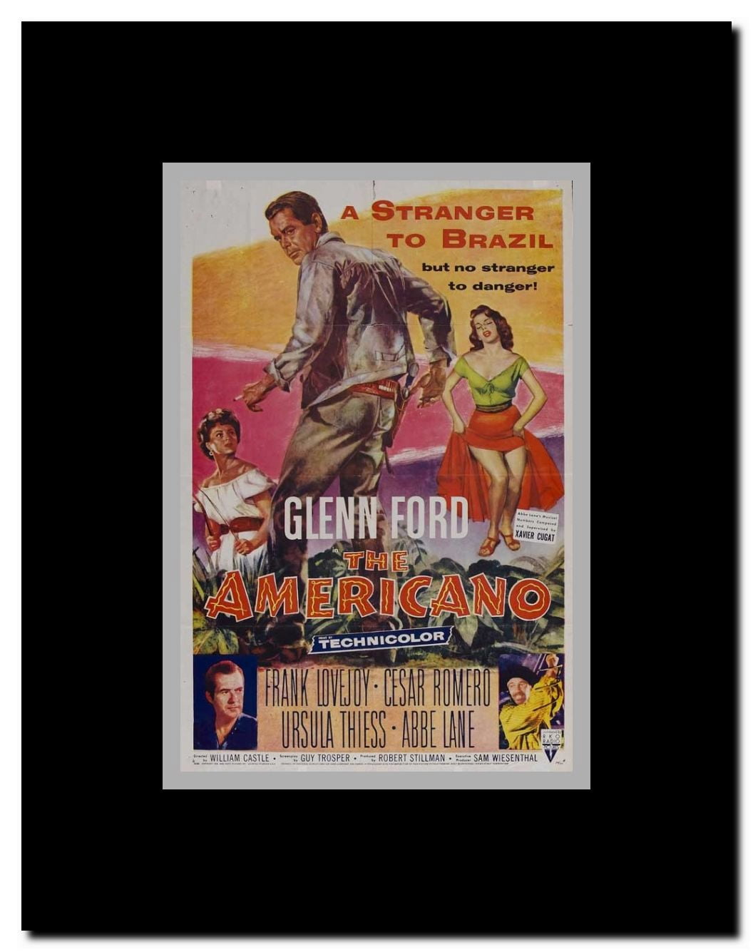 The Americano Framed Movie Poster