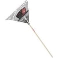 thumbnail image 1 of The Ames Companies, Inc.            Rake Leaf Stl 24Tine Wood Hndl 2911200, 1 of 1
