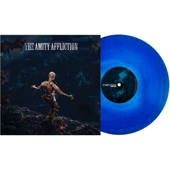 The Amity Affliction - Let The Ocean Take Me (Redux) (Indie Exclusive, White in Aqua Blue in Royal Blue Colored Vinyl) - Vinyl