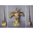 thumbnail image 1 of The Ampulla Two Views Anointing Spoon Gold Eagle, 1 of 3