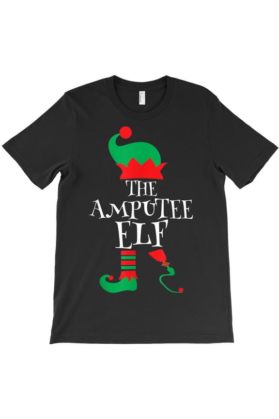 The Amputee Fairy Funny Christmas Limb Surgery Joke Holiday Graphic H7929 Unisex T-Shirt, Up to 5XL Available