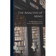 The Analysis of Mind, Hardcover