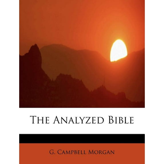 The Analyzed Bible (Paperback)