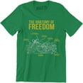 thumbnail image 1 of The Anatomy Of Freedom - Motorcycle Version Biker Lover Men's T-Shirt, 1 of 4