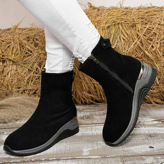 The And Winter Are Fashionable Wedge And For Foreign Trade Plus Size Women's Boots