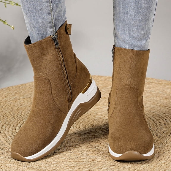 The And Winter Are Fashionable Wedge And For Foreign Trade Plus Size Women's Boots