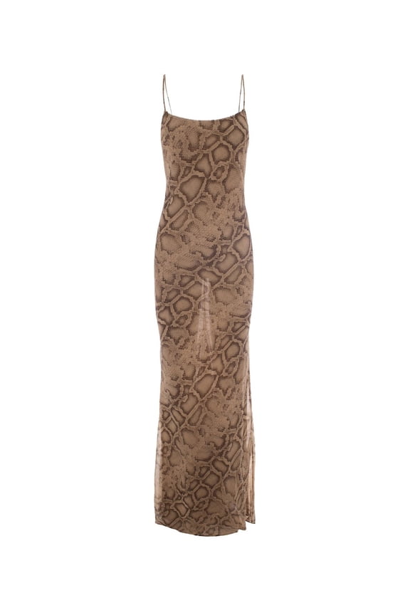 The Andamane Ninfea Dress In Natural Python (Women's)