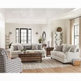 thumbnail image 1 of Modern Light Grey 2-Piece Cushion Back Living Room Set with High Density Foam, 1 of 9