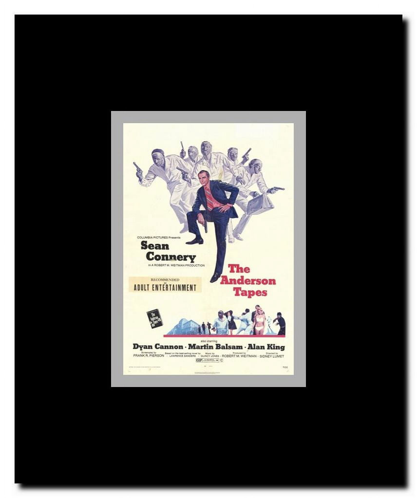 The Anderson Tapes Framed Movie Poster