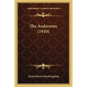 The Andersons (1910) (Paperback)