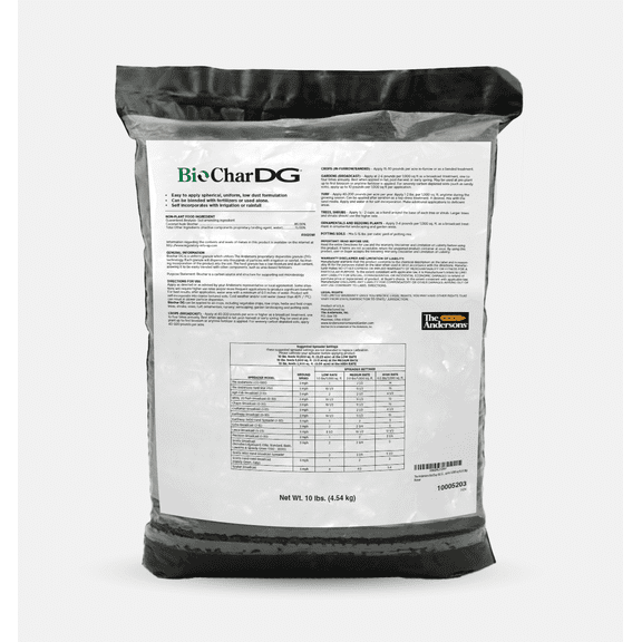 The Andersons BioChar DG Organic Soil Amendment - Covers up to 5,000 sq ft (10 lb)