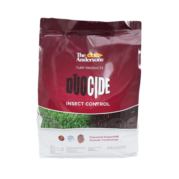 The Andersons DuoCide Professional Lawn Insect Control Granules, 18 lb, Treats up to 9,000 Square Feet
