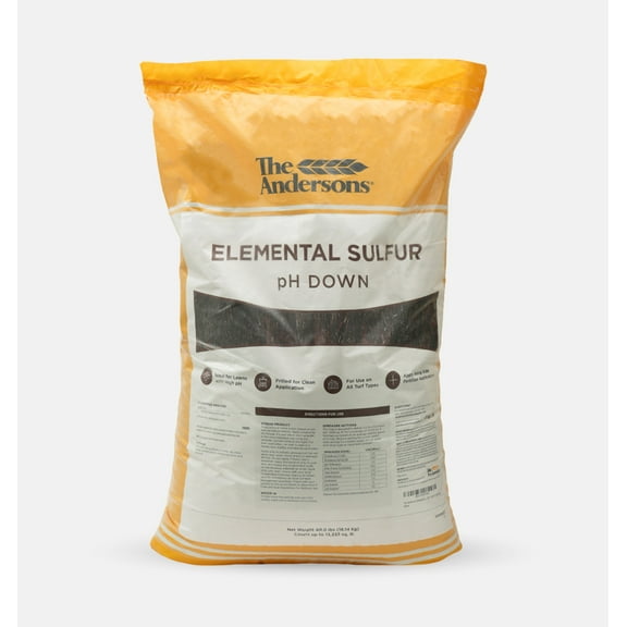 The Andersons Elemental Sulfur pH down - 40 lbs. Covers 13,300 sqft.
