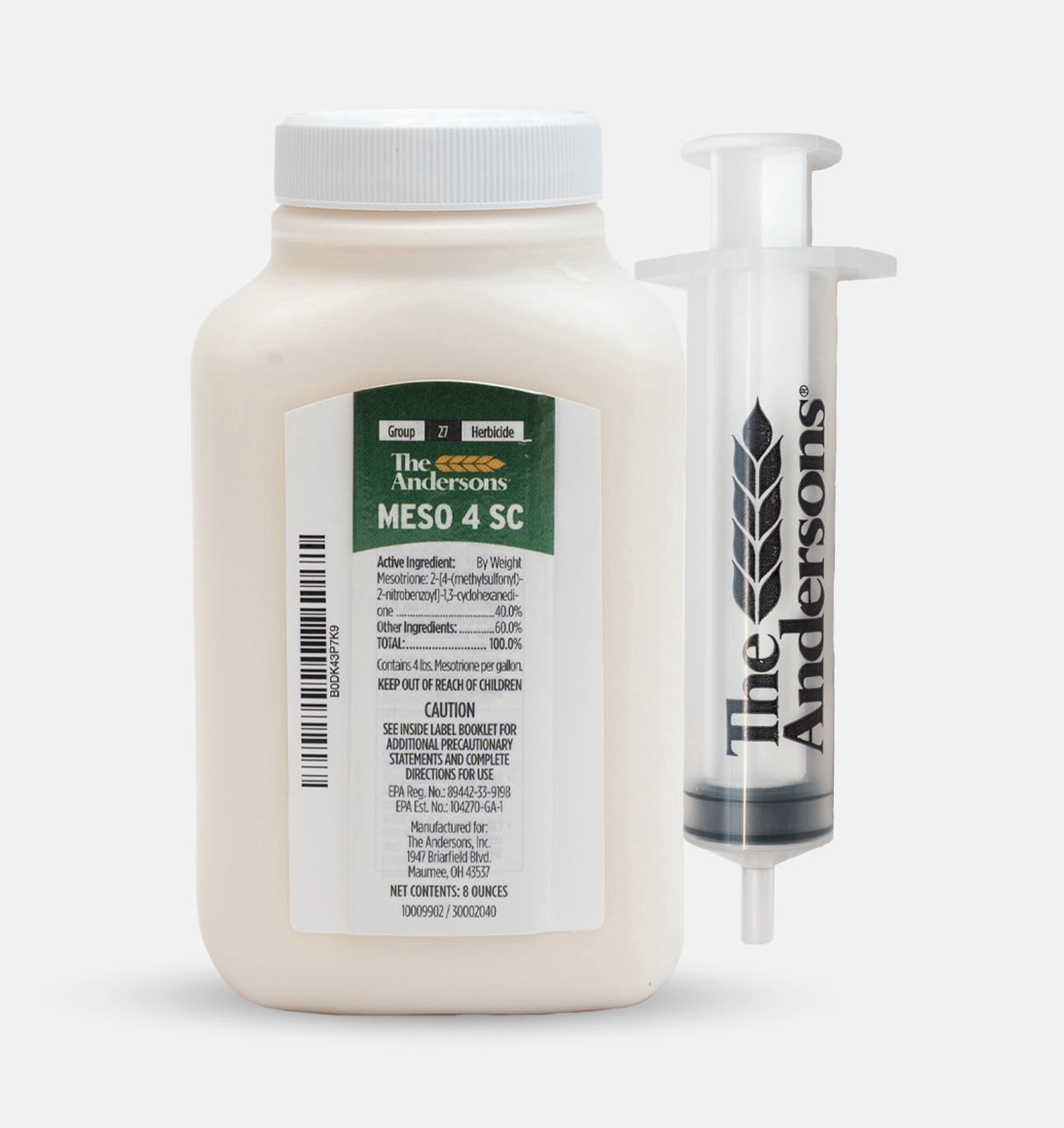 The Andersons Meso 4 SC Mesotrione Pre-Emergent and Post-Emergent Weed Control 8 fl. oz.