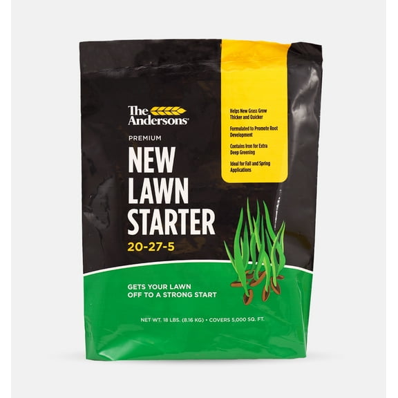 The Andersons New Lawn Starter 20-27-5 Fertilizer - Covers up to 5,000 sq ft (18 lb)