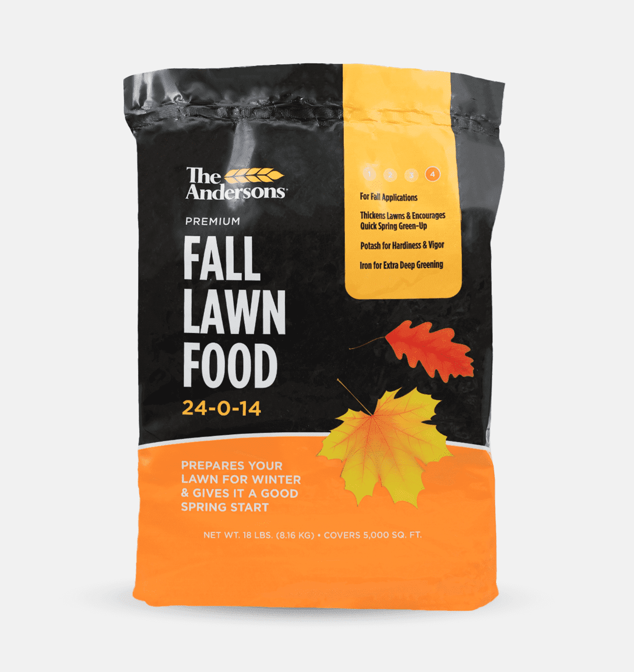 The Andersons Premium Fall Lawn Food 24-0-14 Fertilizer 5,000 sq ft 18lbs.