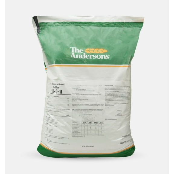 The Andersons Professional 24-0-11 2% Iron Deep Green Fertilizer with NS-54 Nitrogen 40 lb Bag 10,000 sq ft