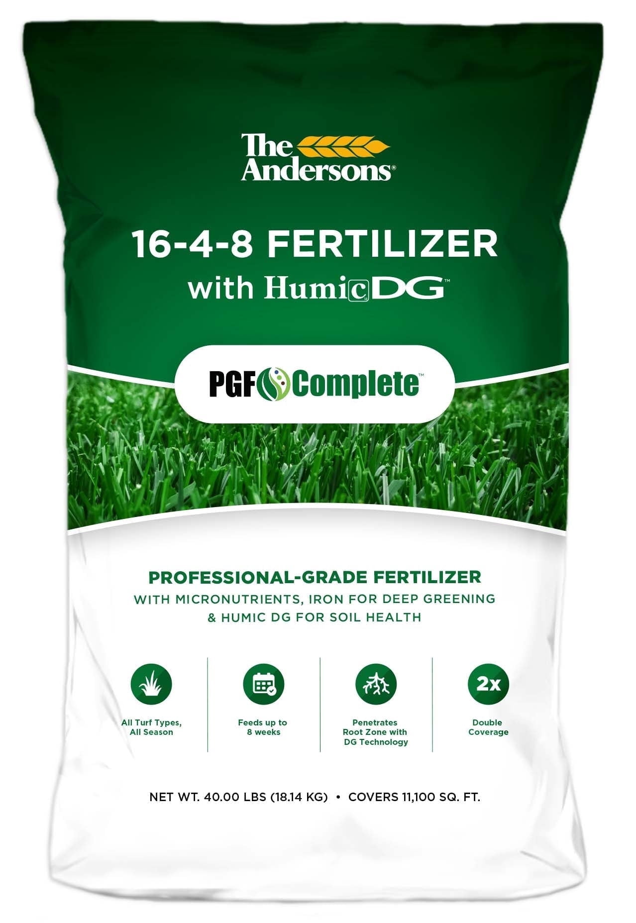 The Andersons Professional PGF Complete 16-4-8 Fertilizer with 7% Humic DG 40lbs. (10,000 sq ft)