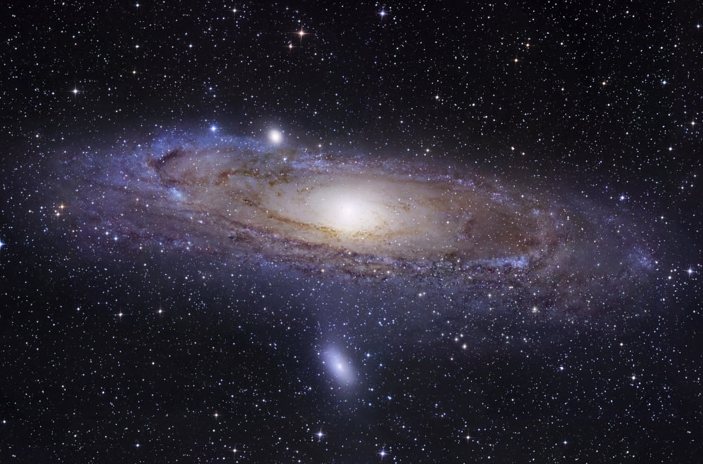 The Andromeda Galaxy Canvas Art - Robert GendlerStocktrek Images (17 x 12)
