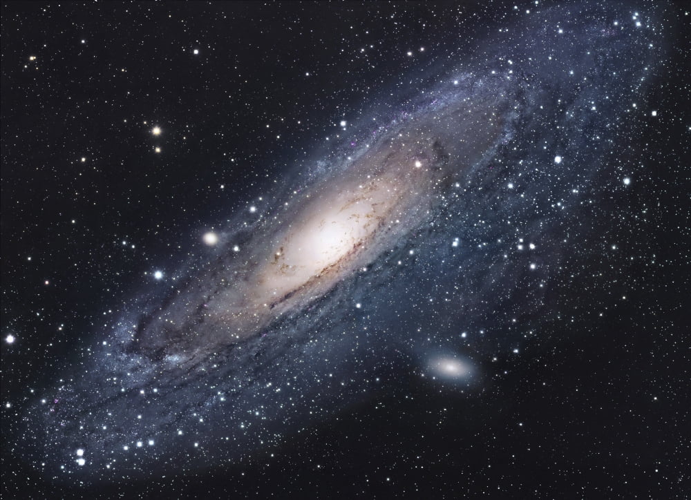 The Andromeda Galaxy Canvas Art - Robert GendlerStocktrek Images (33 x 24)