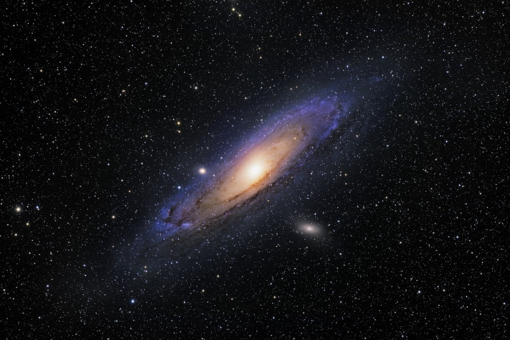 The Andromeda Galaxy Canvas Art - Roth RitterStocktrek Images (18 x 12)