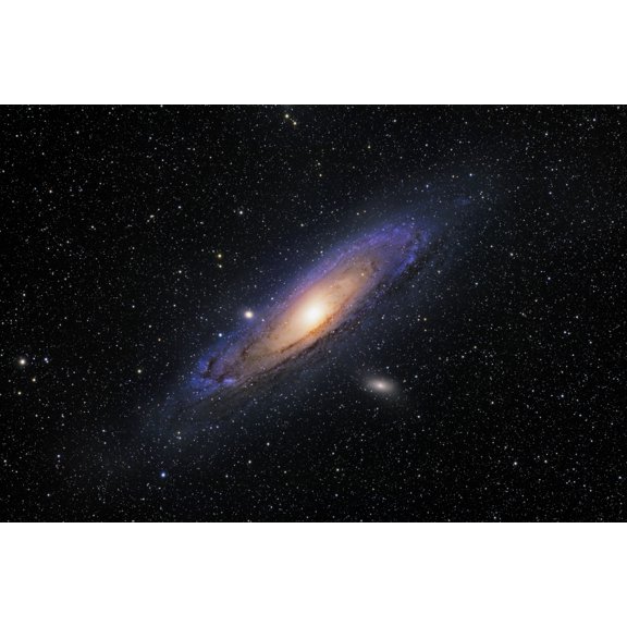 The Andromeda Galaxy Canvas Art - Roth RitterStocktrek Images (18 x 12)