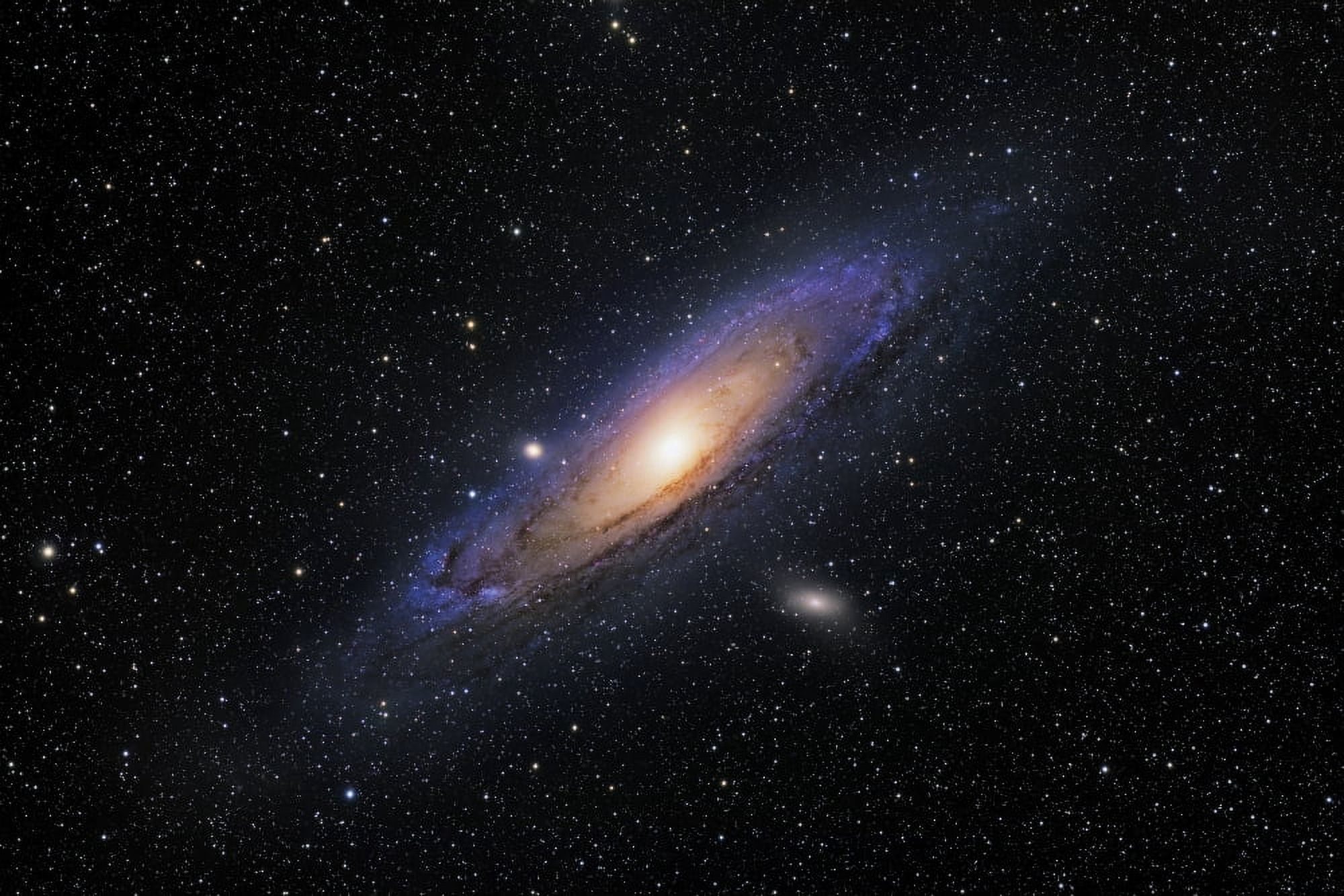 The Andromeda Galaxy Canvas Art - Roth RitterStocktrek Images (35 x 23)