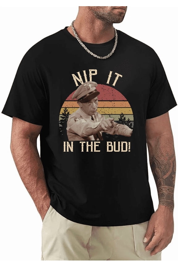 The Andy Griffith Show Barney Fife Nip It In The Bud Quote Unisex T-Shirt