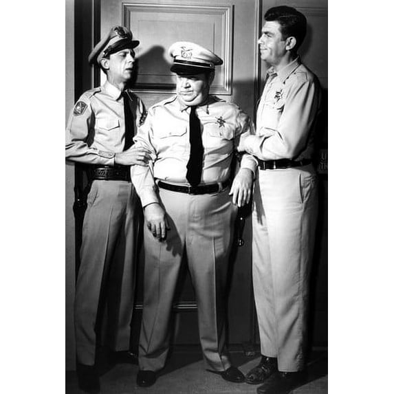 The Andy Griffith Show Don Knotts Andy Griffith escort drunk 24X36 Poster