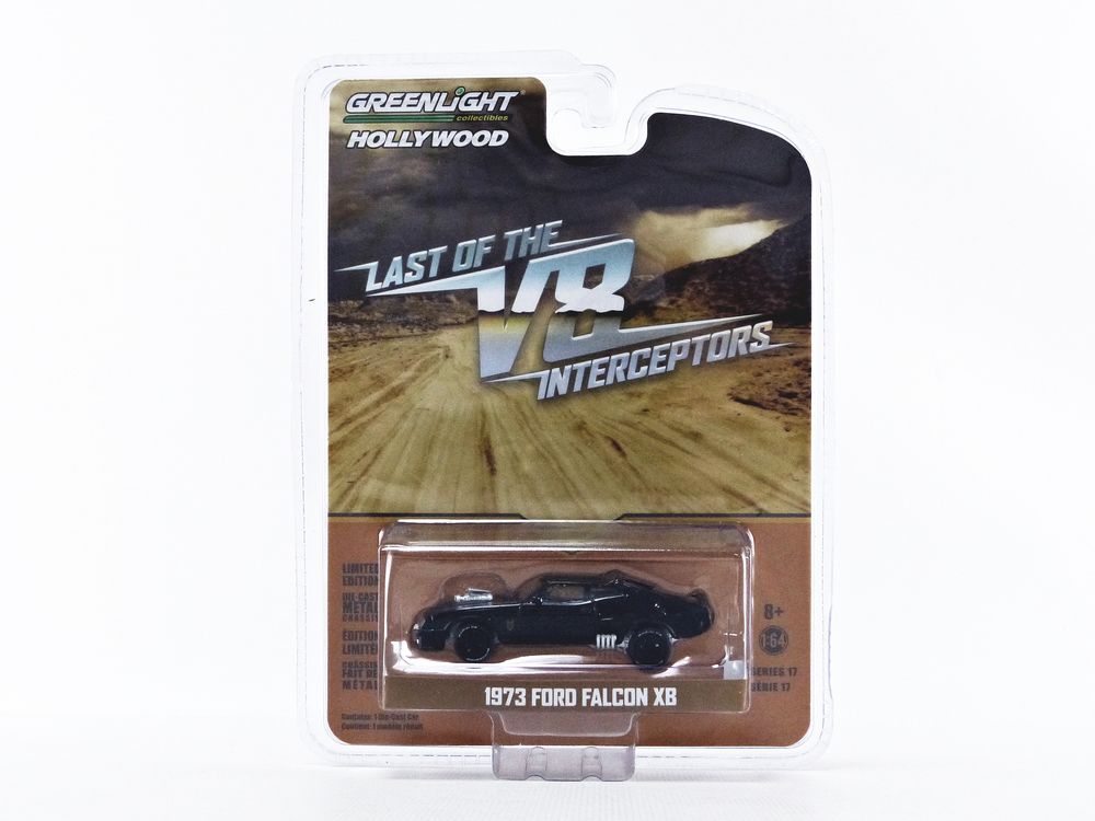 Greenlight 1:64 Ford Falcon XB V8 1973 - Interceptor Nero - Edizione Limitata