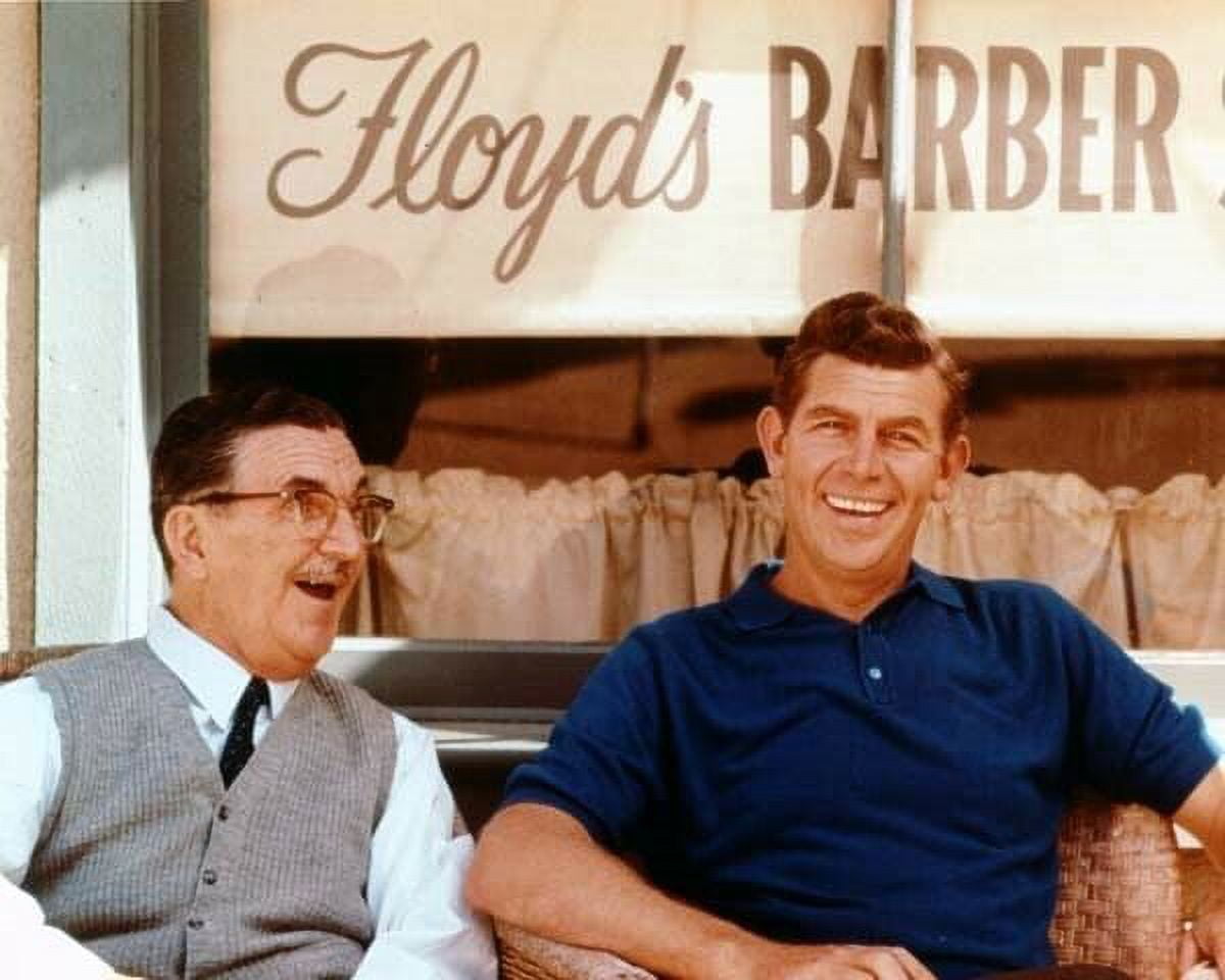 The Andy Griffith Show Howard McNear & Andy Griffith Floyd & Andy