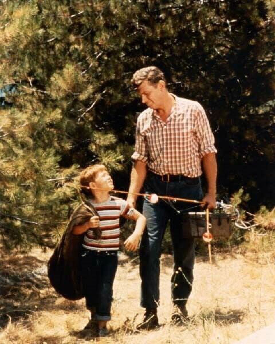 The Andy Griffith Show Opie & Andy go fishing Ron Howard Andy Griffith ...