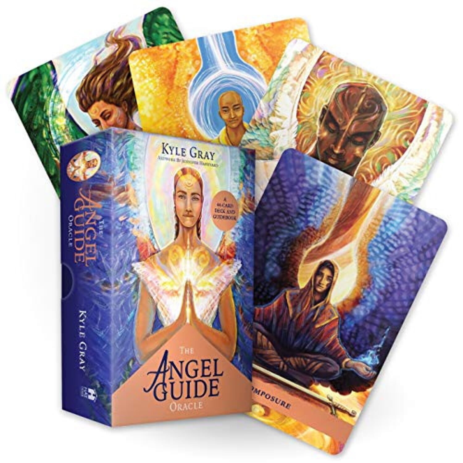 The Angel Guide Oracle : A 44-Card Deck and Guidebook (Cards